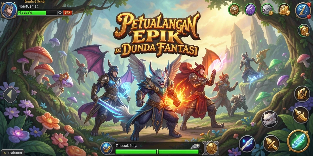 Tangkapan layar dari gameplay seru dalam 3446 yang menggambarkan eksplorasi dunia.