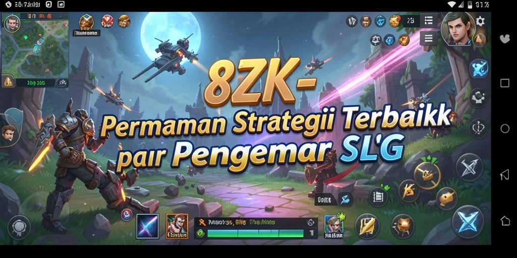 Tampilan gameplay menegangkan di 8ZK dengan strategi yang mendalam.