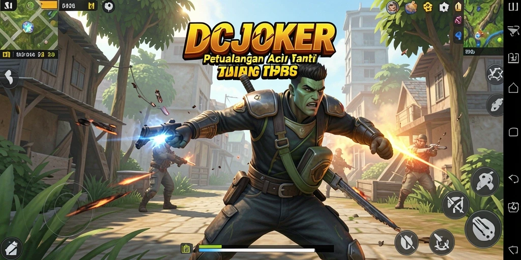 Screenshot utama IDCJOKER menampilkan aksi seru dalam gameplay TPS.