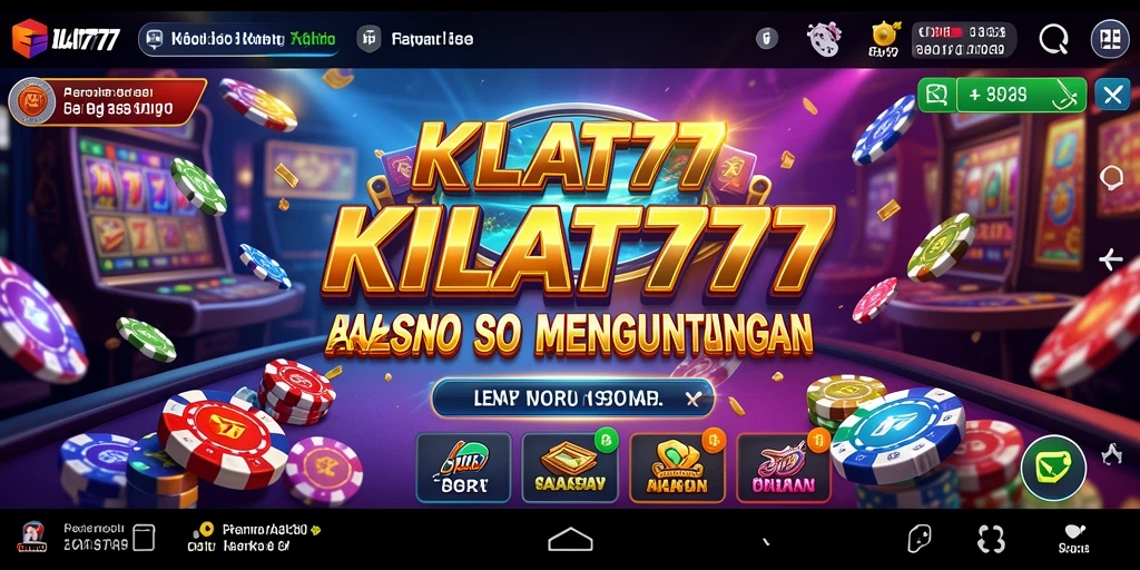 Screenshot gameplay KILAT777 yang menampilkan keseruan permainan Kasino.