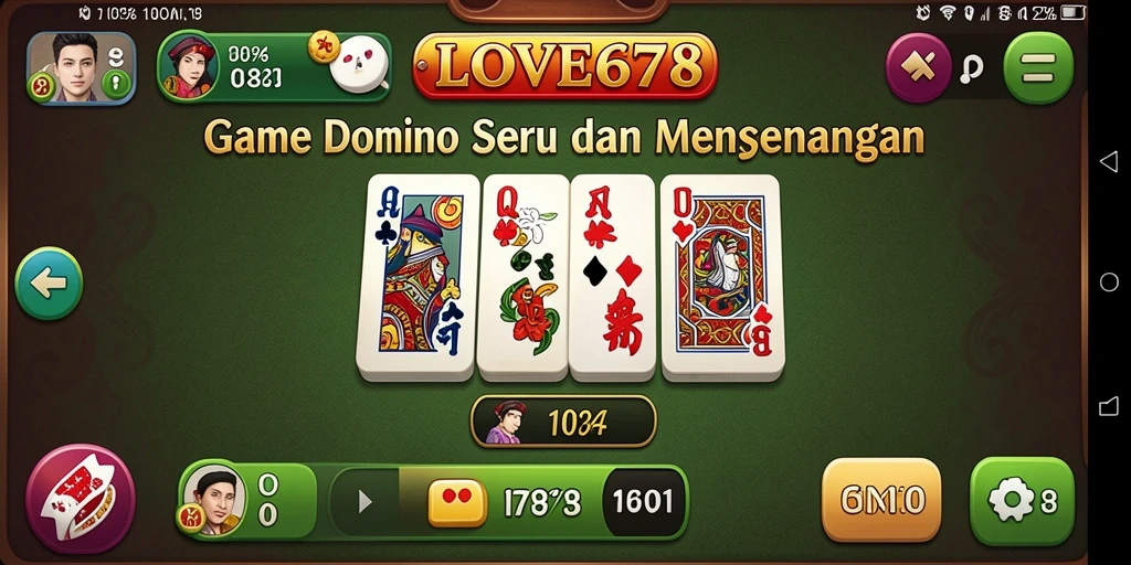 Tampilan gameplay utama LOVE678 yang mendebarkan dan penuh aksi.