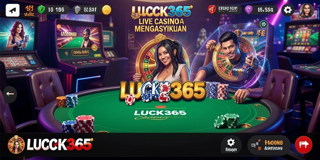 Tampilan gameplay LUCK365 yang menakjubkan dan interaksi seru.