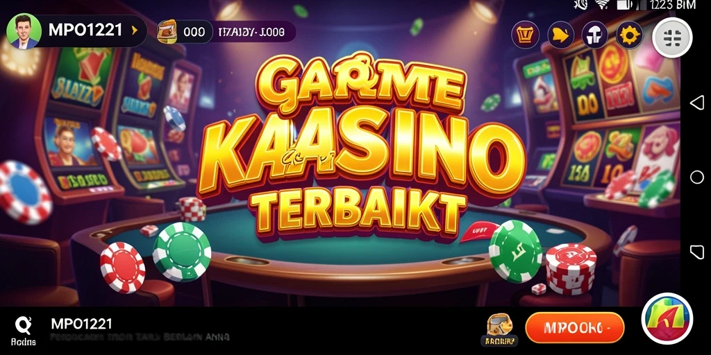 Tampilan menarik dari permainan Kasino MPO1221 yang seru dan mendebarkan.