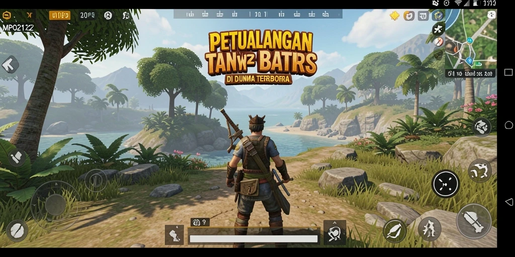 Tampilan gameplay MPO2121 yang mengesankan dalam dunia terbuka.