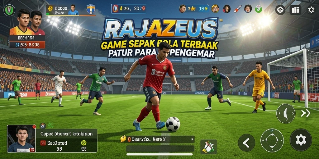 Tampilan gameplay RAJAZEUS yang seru dan mendebarkan.
