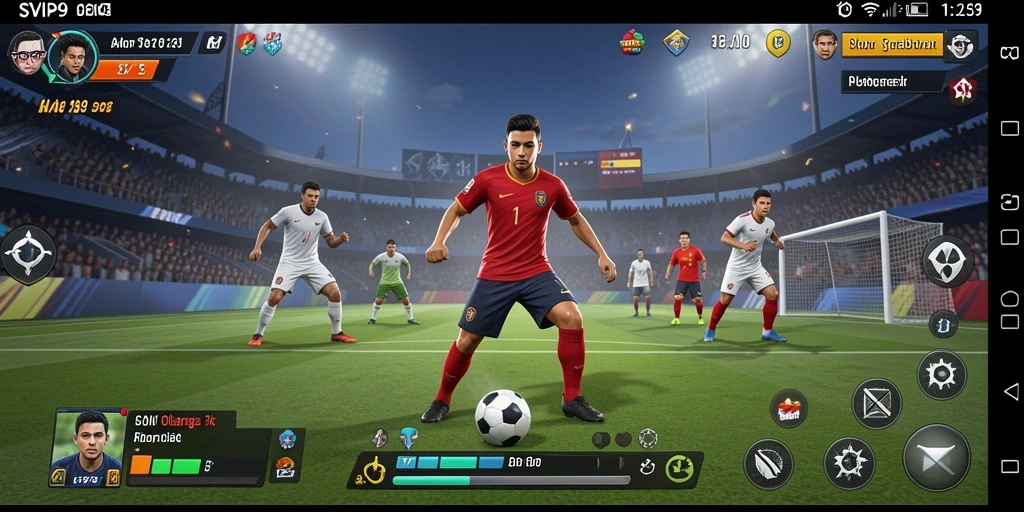 Tampilan gameplay SVIP9 yang seru dan penuh aksi olahraga.