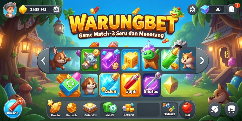 Tampilan gameplay <strong>WARUNGBET</strong> yang seru dan penuh warna.